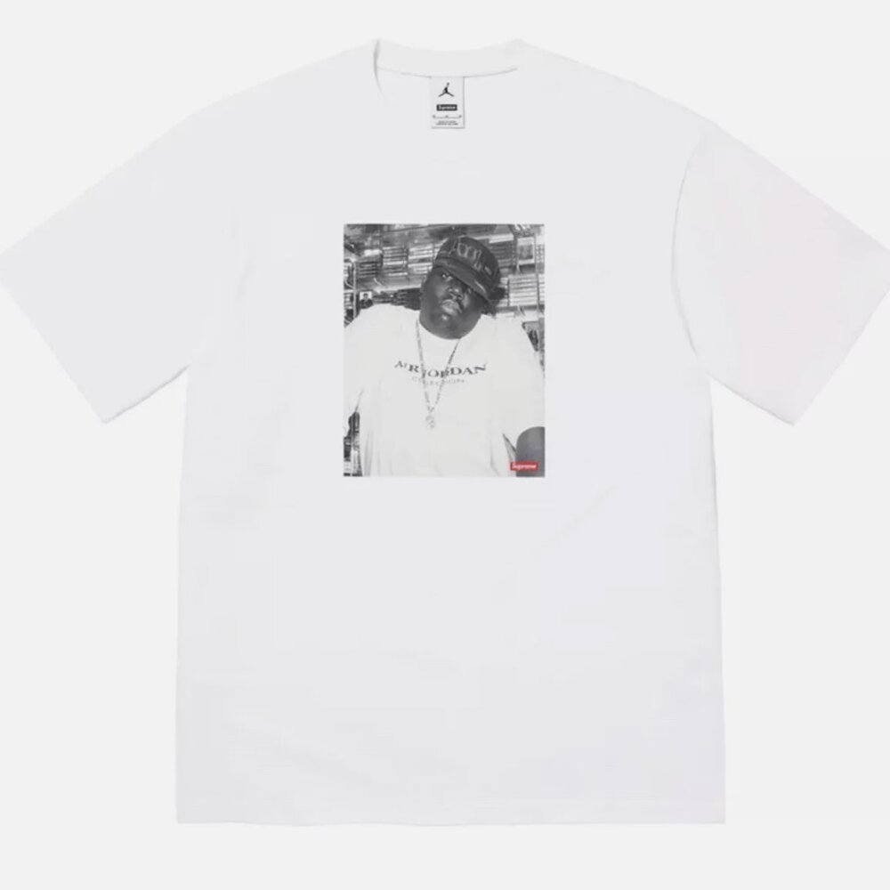 NWT Supreme Jordan Biggie S/S Top - XXL - White